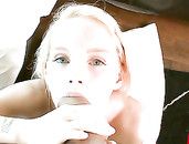 Innocent Blonde Girl Satisfied By His Big Cock