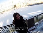 Teen Warms Up From The Winter Cold With Great Sex