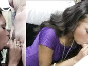 Cumshot On A Pair Of Sexy Little Amateur Black Tits