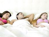 Beauties Wake Him Up For An Erotic Threesome