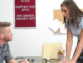 Schoolgirl With A Great Body Bangs The Music Teacher