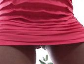 Tanned Blonde Russian Prepares Her Ass For Fucking